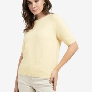 soft-sweater-with-short-sleeves-and-round-neckline_yaya karma