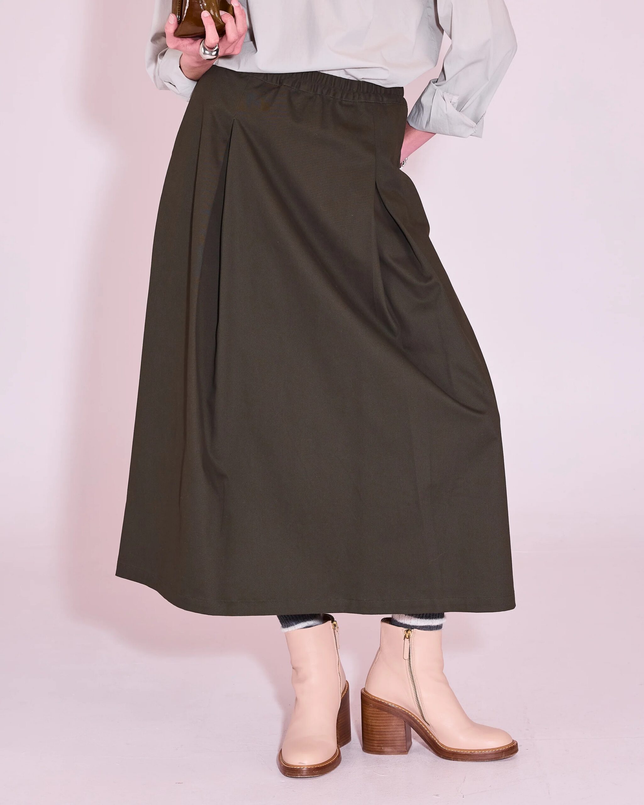 Nathalie Vleeschouwer: Joplin rok in winter moss